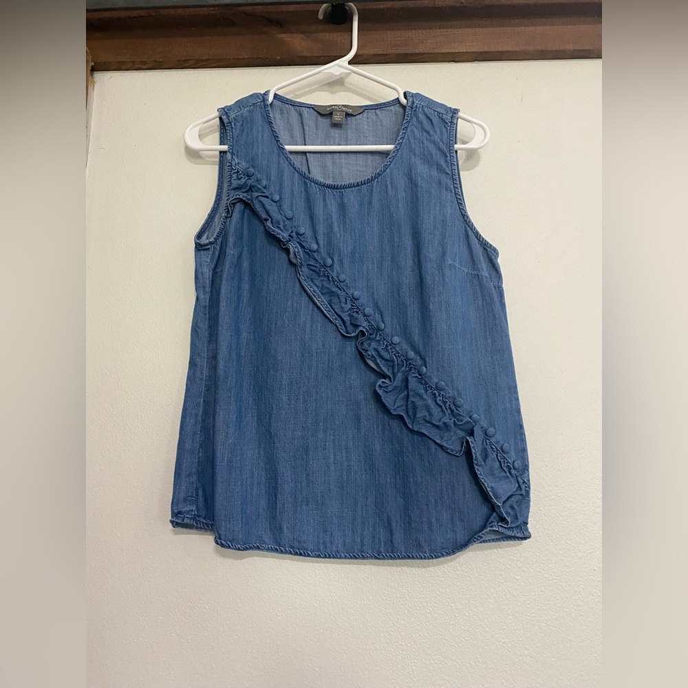 Market & Spruce Chambray Top